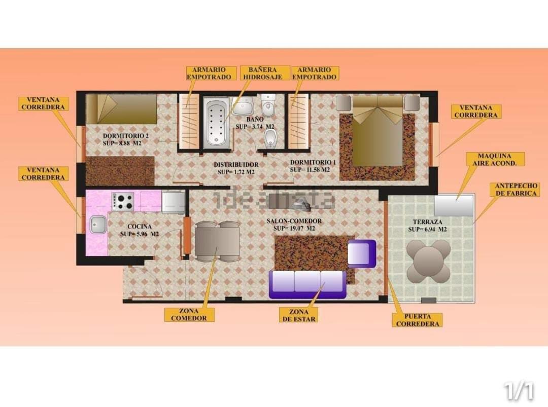 Apartamento Magic World Nueva Marina D'Or 2 Dormitorios Edificio Torremar Oropesa del Mar Eksteriør billede
